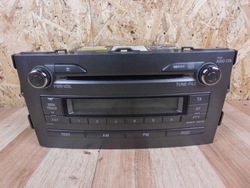 Toyota auris i 2007-2010 радіо cd w13805 8612002520 фото №1