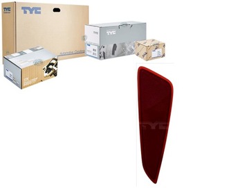 Світло відбивні зад l toyota c-hr 10.16- tyc фото №1