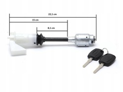 Замок капота mertt do ford c-max 2003-2007 з вставка, тяга i ключами фото №1