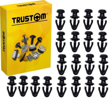 20x кліпса планки порогової порога do ford mondeo 1 mk2 mk3 mk4 galaxy s-max фото №1