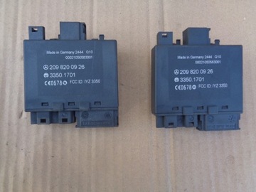 Модуль дверь keyless go mercedes w209 clk a2098200926 фото №1