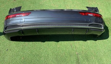 Audi q5 80a бампер зад задний s-line 6pdc фото №1