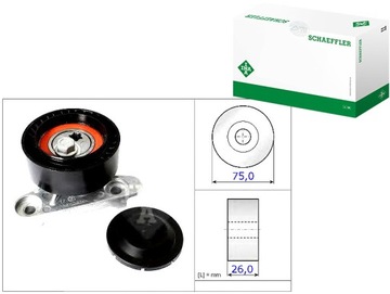 Ina ролик napcza seat ibiza v 1.0 6j5. 6p1 фото №1