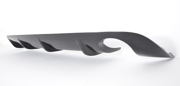 Спойлер дифузор audi a6 c6 рестайлінг 09-11 tfb тюнінг фото №1