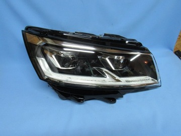 Правая vw caravelle multivan 7l1 t6 рестайлинг полный led фото №1
