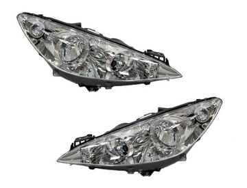 Комплект фары peugeot 308 2007-2011 новое tyc фото №1