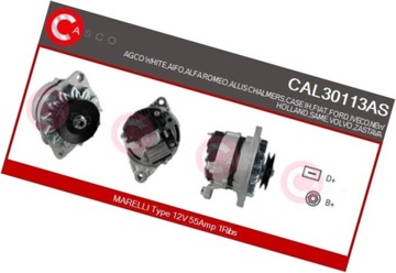 Генератор 12v 55a - casco cal30113as фото №1