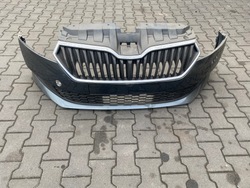 Бампер переднє skoda fabia iii рестайлінг 6v0807221f фото №1