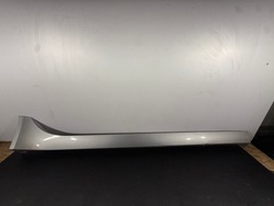 Jaguar xe x760 планка накладка порогова поріг права rhodium срібний фото №1