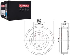 Барабани гальмівні 2szt. citroen berlingo 96'-08' c15 84'-05' xsara фото №1