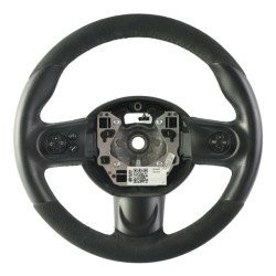 Mini r55 r56 r57 r58 r60 руль jcw sport чёрная кожа алькантара фото №1