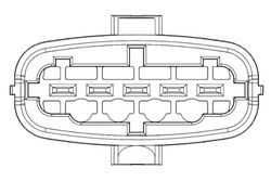 Витратомір повітря ngk 90311 фото №1