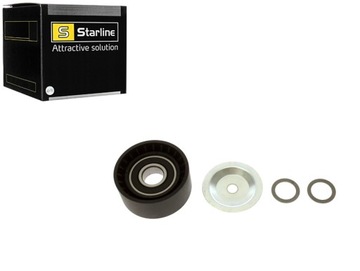 Ролик натяжна ремінь клиновий citroen peugeot 60x17x26 starline фото №1