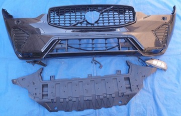 Volvo xc60 рестайлинг ii 2 r-design бампер переднее фото №1