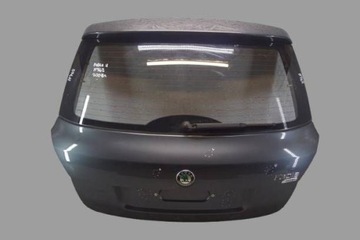Skoda fabia ii 2 крышка задняя багажника k762 фото №1