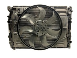 Комплект 3x радіаторів ac вентилятор mercedes c-klasa w206 a0999060202 фото №1