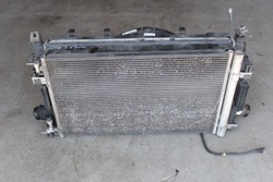 Opel astra j iv 1.7 cdti комплект радіатор вентилятор фото №1