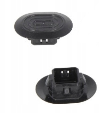 Заглушка порога toyota auris corolla yaris iq 2szt. фото №1