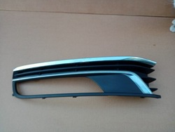 Vw passat b7 ліва решітка бампера перед фото №1