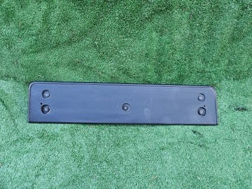 Рамка крепление номерного знака регистрационный перед vw touareg iii 18- фото №1