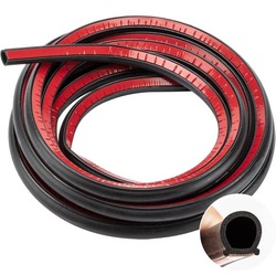 Прокладка гумова do двері автомобільних, гумова прокладка краю, 5m фото №1