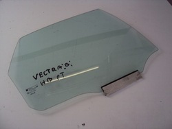 Скло двері праві зад opel vectra b hb 1998 r фото №1