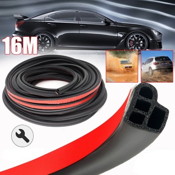 16 m автомобильная samoprzylepna планка погодная планка do окон дверь автомобильных фото №1