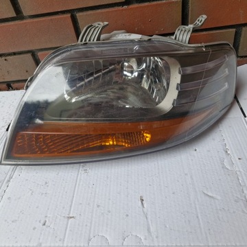 Лампа передняя перед chevrolet aveo/kalos t200 2003-2006 96540151 левая фото №1