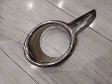 Рамка галоген хром левая peugeot 208 9673233377 фото №1