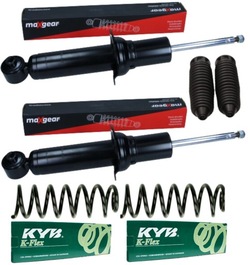 2 x амортизатори зад + пружини peugeot 508 i 1 407 купе фото №1