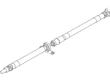 Wał приводной subaru outback usa 27111al03a фото №1