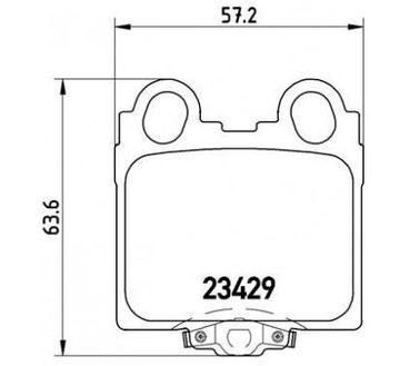 Brembo тормозные колодки тормозные lexus gs фото №1