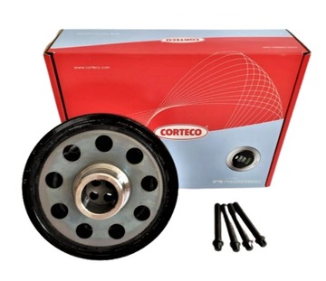 Колесо ременное wał коленчатый corteco 80004879 bmw n47 фото №1