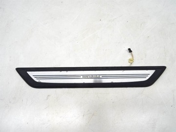 Накладка пороговая перед левая led bmw 7 f01 f02 фото №1