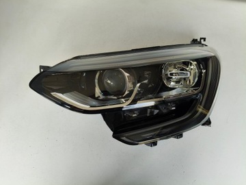 Лампа ліва фара renault megane iv 16- led фото №1