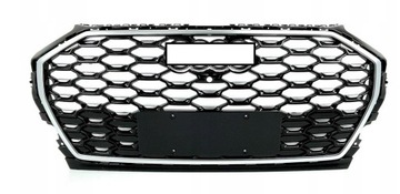 Audi q5 20- sportback решётка решётка радиатора чёрный блеск фото №1