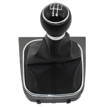 Vw golf 5 6 eos ручка зміни коробки передач з чохол 5 коробки передач фото №1