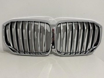 Bmw x5 g05 решітка радіатора решітки радіатора решітка перед хром icam 7454887 фото №1