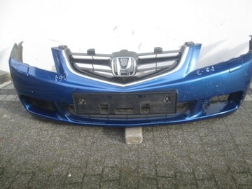 Бампер переднее комплектный honda accord vii 2002-05 b507p омыватель фото №1