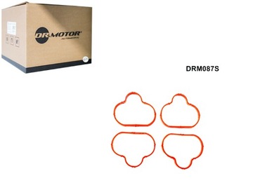 Набор прокладок коллектора впускного psa 2.0 04- dr.motor автомобильный фото №1