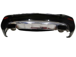 Mercedes glk x204 204 рестайлінг дифузор задній хром фото №1