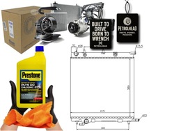 Радиаторов двигателя citroen c2 c2 enterprise c3 i c3 #petrolhead pro+ kit5 фото №1