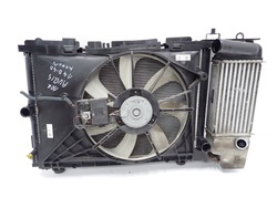 Комплект радіатор вентилятор auris 1.4 d4d d-4d 10r фото №1