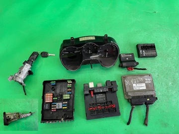 Комп'ютер набір стартовий імобілайзер старт seat altea xl 1.6 mpi 8v 04- фото №1