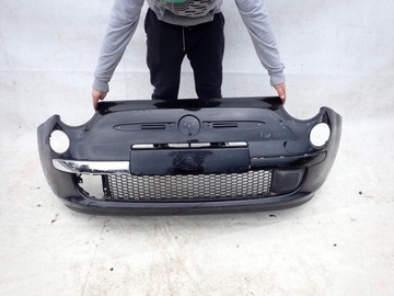 Fiat 500 07-15 бампер перед переднее фото №1