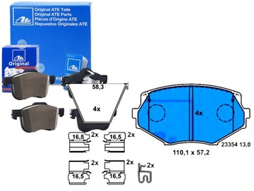 Тормозные колодки тормозные mazda mx-5 i mx-5 ii 1.6/1.8 01.9 фото №1