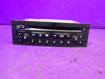 Peugeot 307 01-05 радіо cd радіопрогравач 96489417xt фото №1