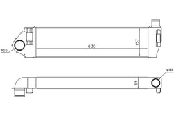 Nissens інтеркулер renault grand scenic ii 1.9 dc фото №1