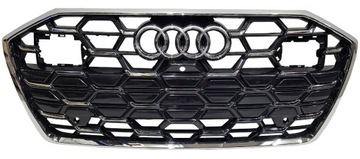 Решётка бампера решётка радиатора перед audi a6 c8 4k0 s-line рестайлинг хром pdc acc камера фото №1