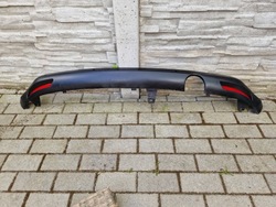 Спойлер спойлер w бампер зад citroen c3 ii рестайлинг фото №1